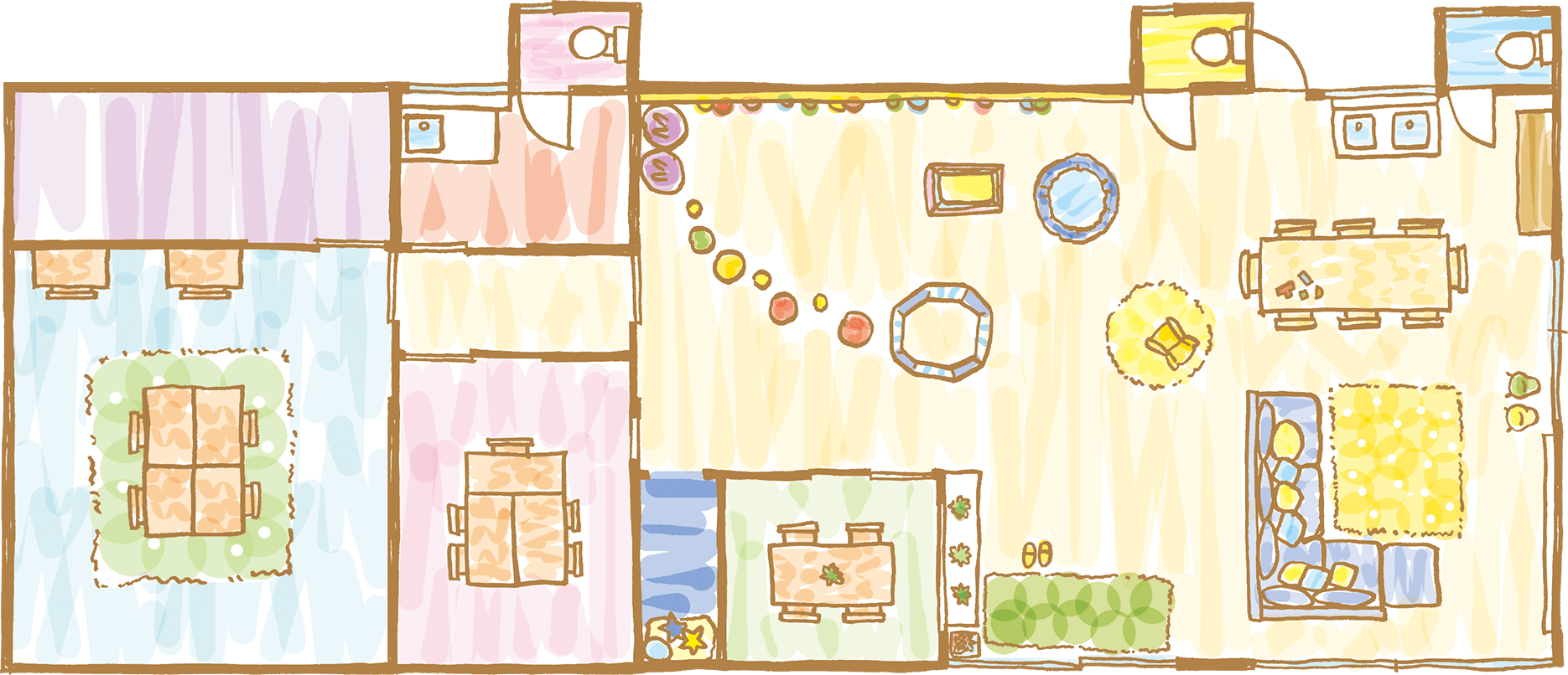 APOLLO施設配置図